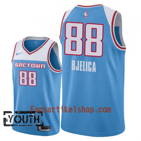 Sacramento Kings Trikot Nemanja Bjelica 88 2018-19 Nike City Edition Blau Swingman - Kinder Sacramento Kings Trikot Nemanja Bjelica 88 2018-19 Nike City Edition Blau Swingman - Kinder